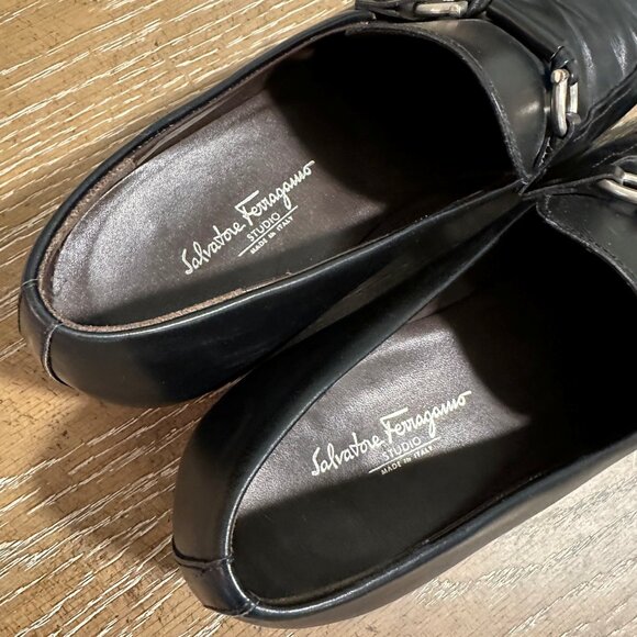 Salvatore Ferragamo Mens Gancini Bit Dress Loafer main image 7